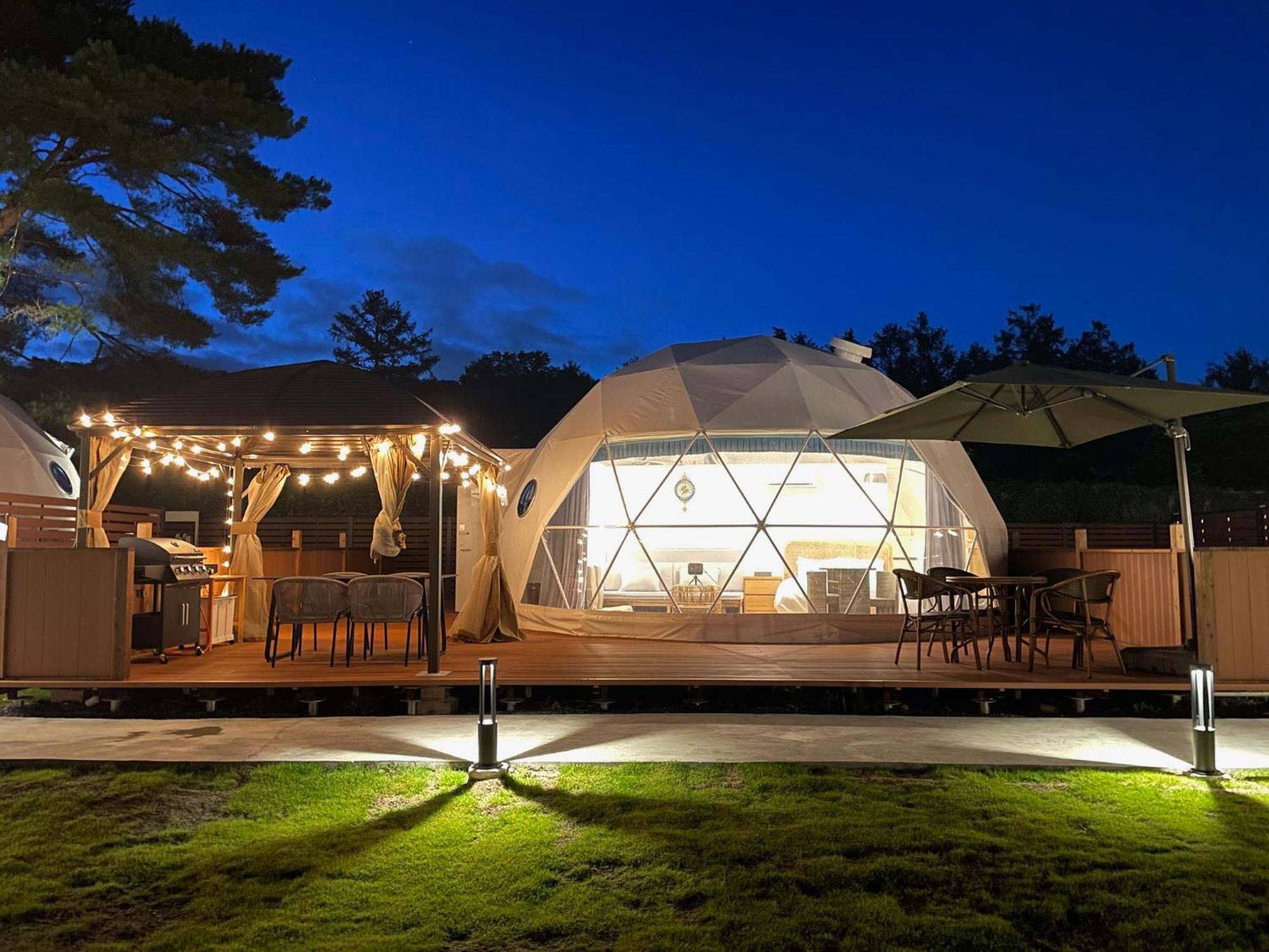 Gramercy Village 山中湖 Glamping &Sauna Yamanakako Eksteriør bilde