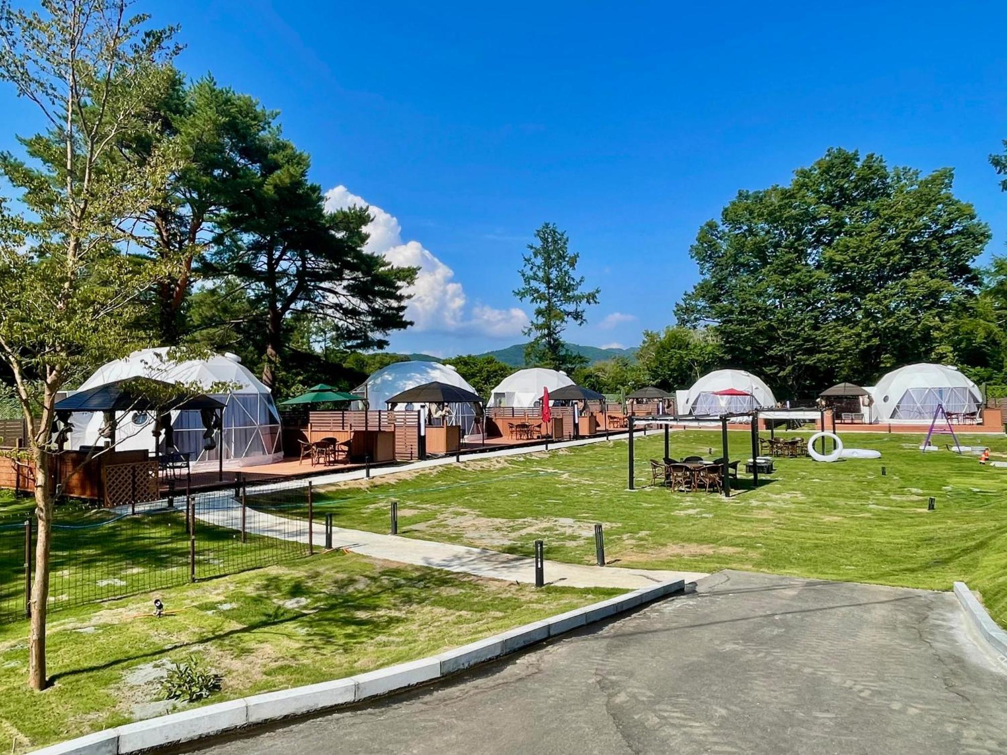 Gramercy Village 山中湖 Glamping &Sauna Yamanakako Eksteriør bilde