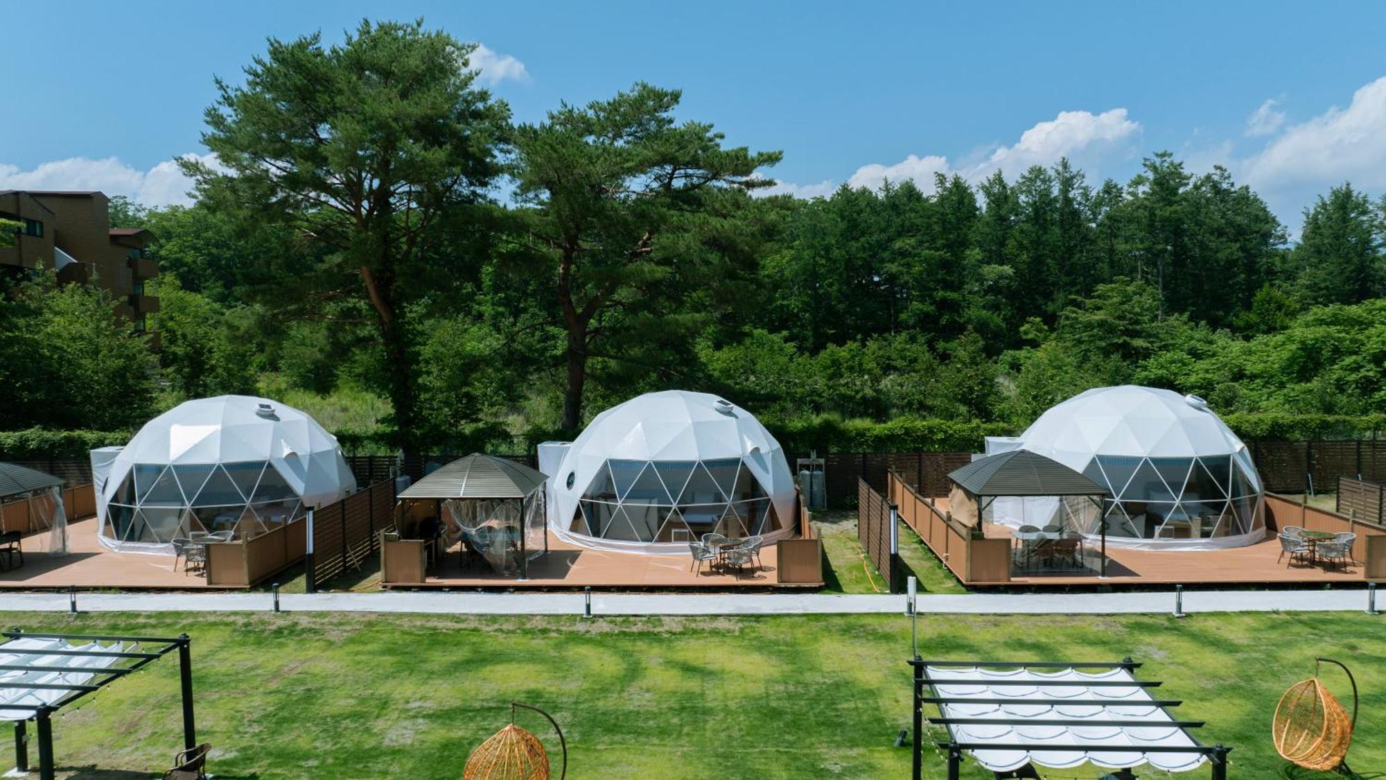 Gramercy Village 山中湖 Glamping &Sauna Yamanakako Eksteriør bilde