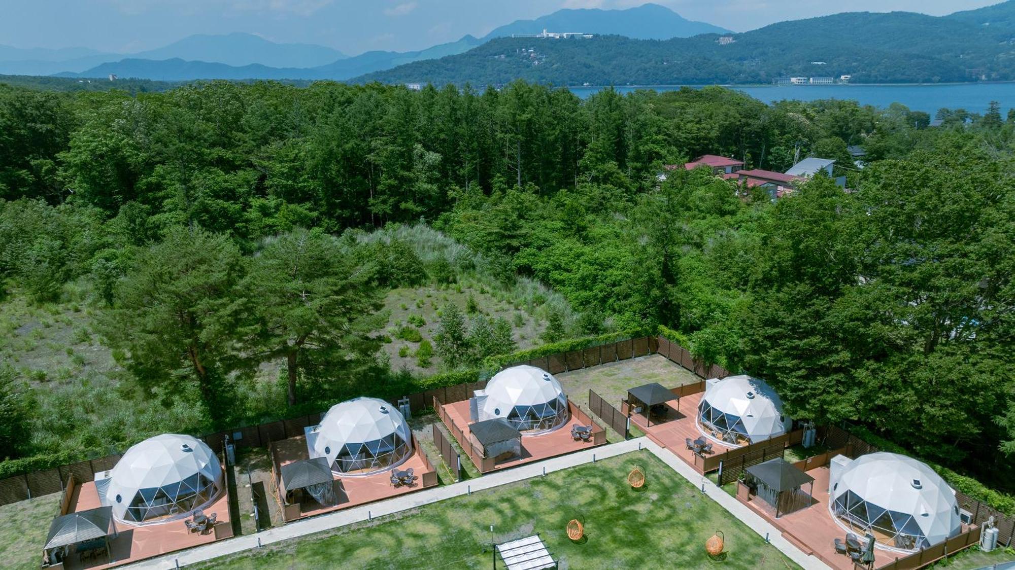 Gramercy Village 山中湖 Glamping &Sauna Yamanakako Eksteriør bilde