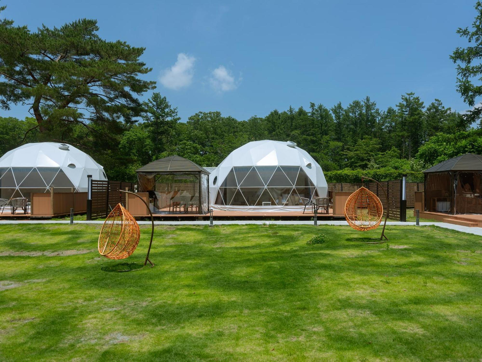 Gramercy Village 山中湖 Glamping &Sauna Yamanakako Eksteriør bilde