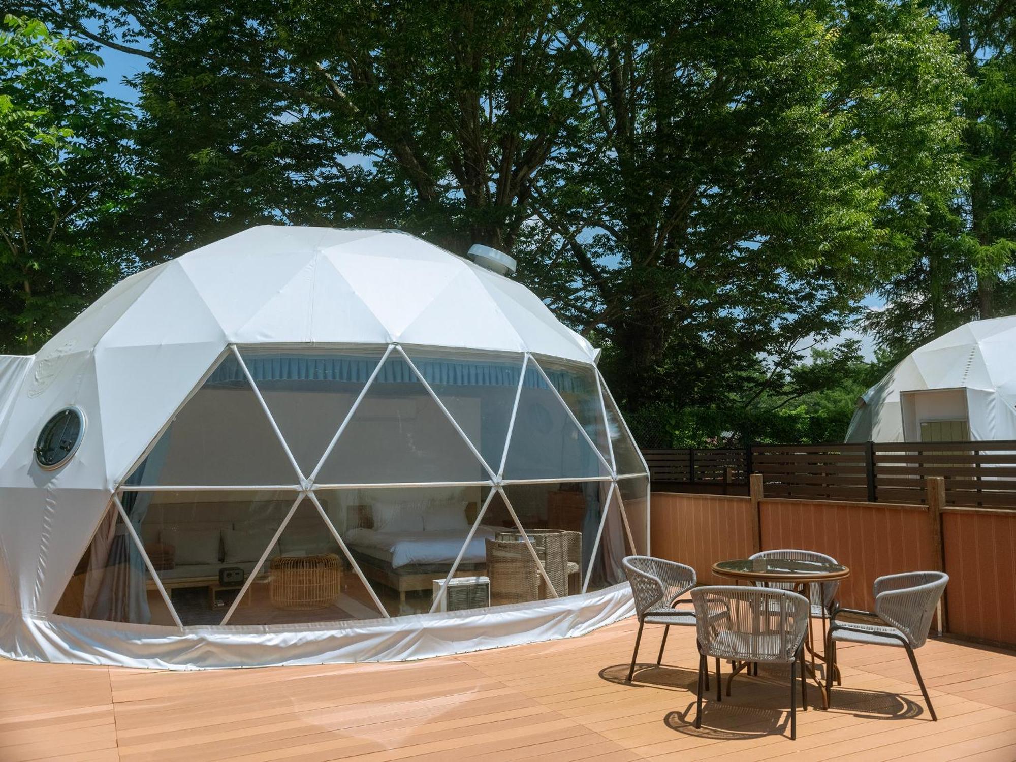Gramercy Village 山中湖 Glamping &Sauna Yamanakako Eksteriør bilde