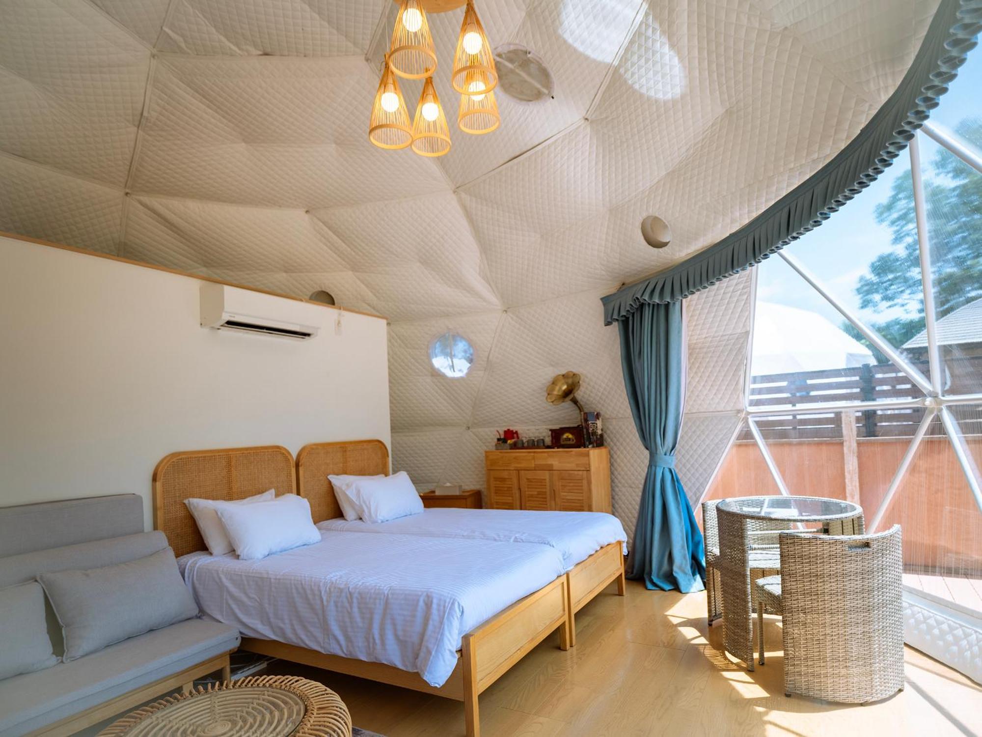 Gramercy Village 山中湖 Glamping &Sauna Yamanakako Eksteriør bilde