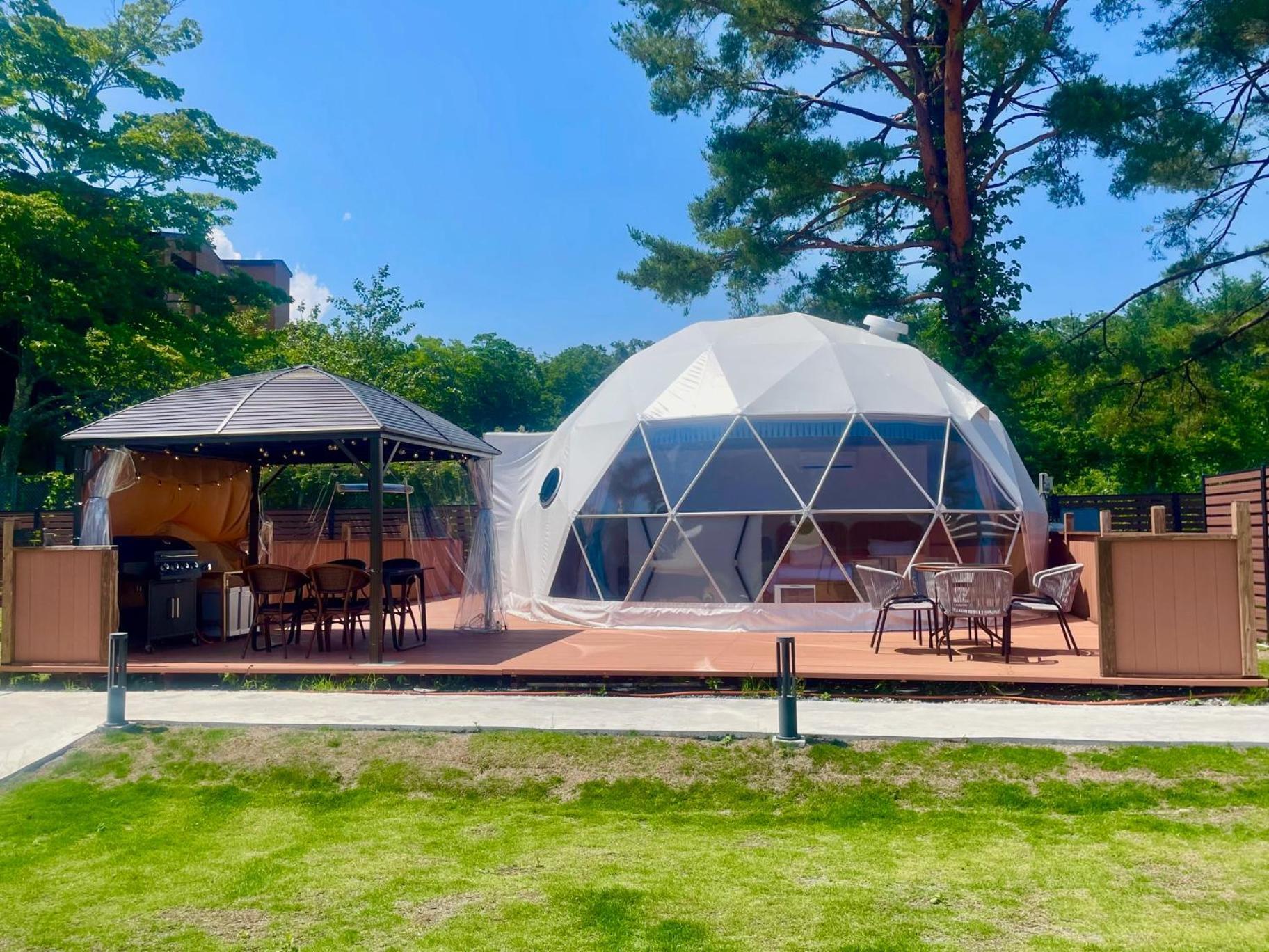 Gramercy Village 山中湖 Glamping &Sauna Yamanakako Eksteriør bilde